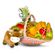 Корзина фруктов &#39;&#39;Фруктовое поле&#39;&#39;. Красивая подарочная корзина свежих фруктов и плюшевая игрушка.. Барселона